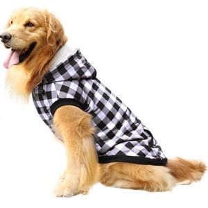 NWT Dog Winter Coat with removable hoodie